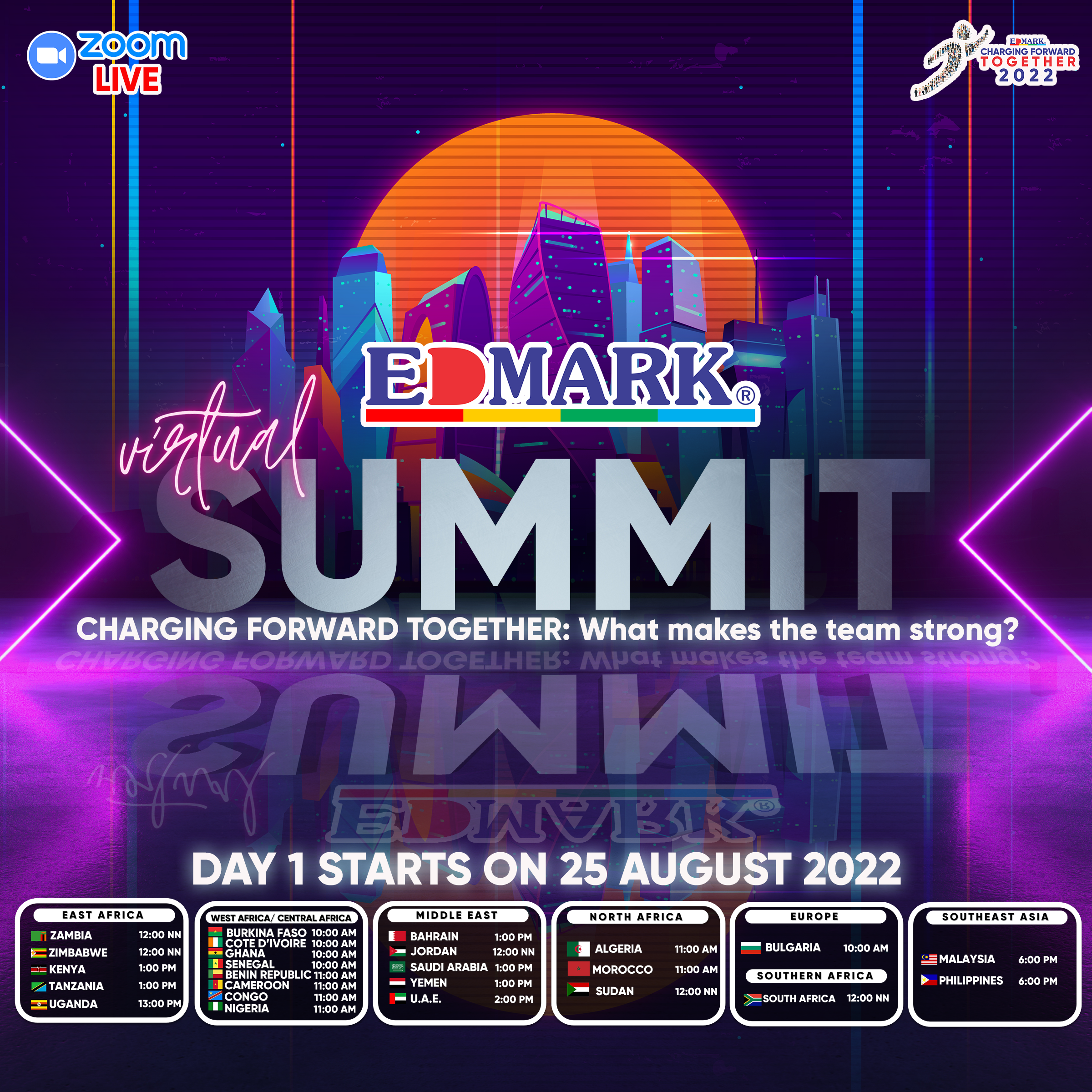 Virtual Summit – Day 1 | 25 August 2022