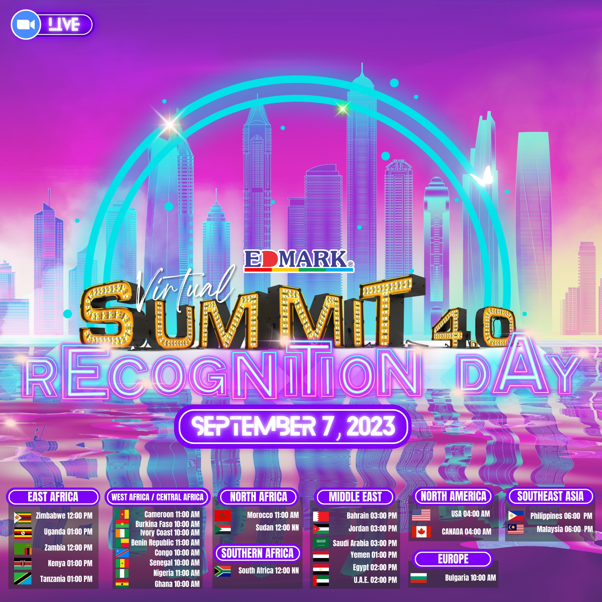 Edmark Virtual Summit 4.0 – Day 2 (7 September 2023)