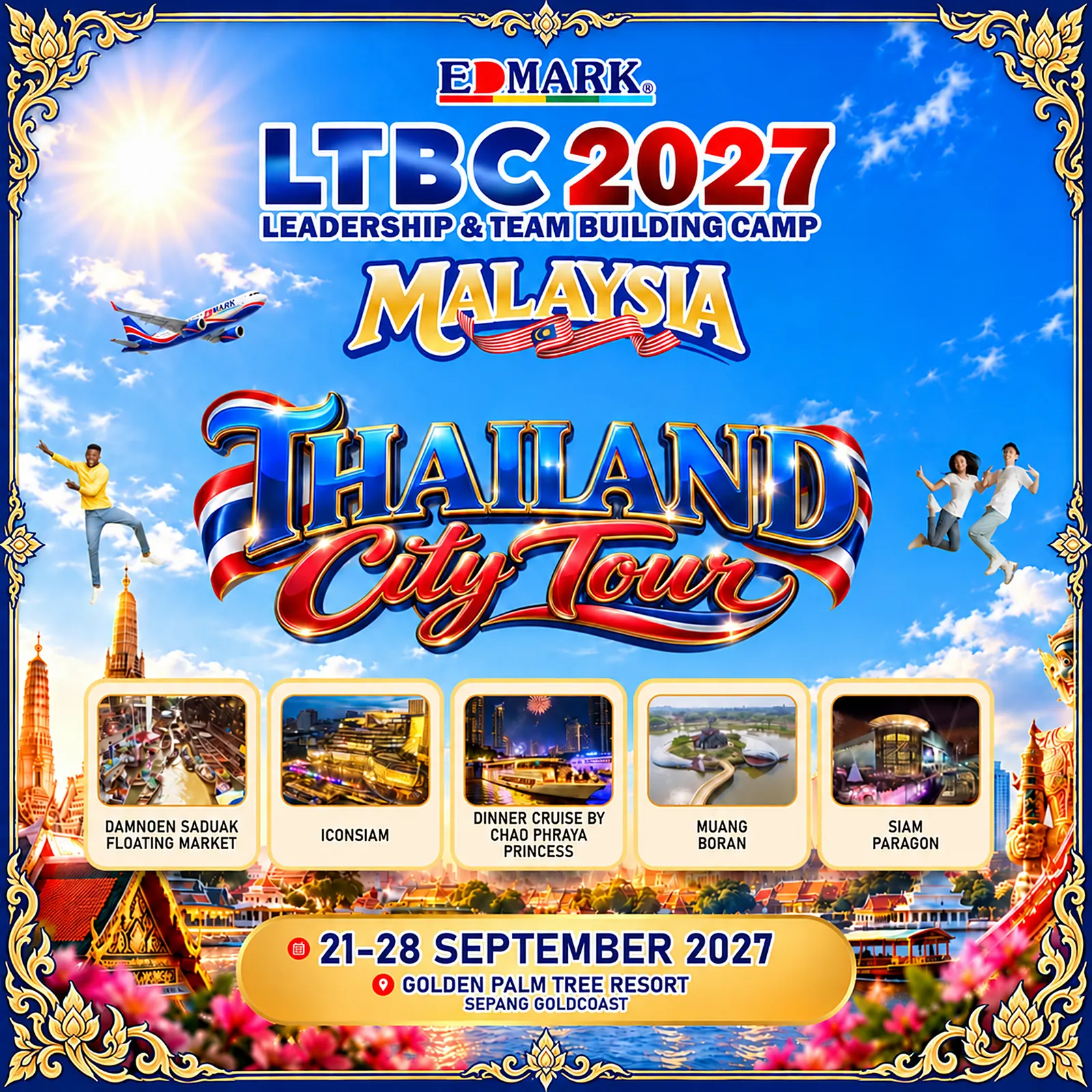 LTBC 2027: Malaysia + Thailand City Tour